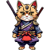 Chat samouraï #29