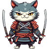 Samurai Cat #35