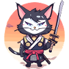 Samurai Cat #37