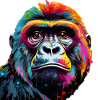 Pop Art Gorilla