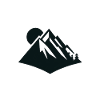 Mountain, Sun, Snow Design