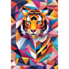 Royal Stripes: Origami Tiger