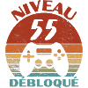 niveau 55 débloqué - anniversaire