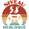 niveau 58 débloqué - anniversaire