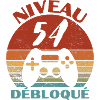 niveau 54 débloqué - anniversaire