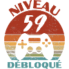 niveau 59 débloqué - anniversaire