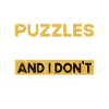 Puzzles is my hobby