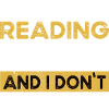 Reading is my hobby