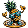 Cool Pineapple Pizza