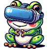 VR Gamer Frog: Virtuelle verdener