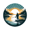 Serene Sunrise Fishing - Peaceful Morning Lake