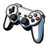 Controller White Illustration