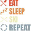 Eat Sleep Ski Repeat