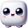 Kawaii Cube Face – Cute Block