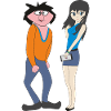 Couple in love