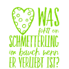 Schmetterlinge im Bauch