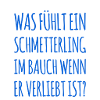 so fühlen Schmetterlinge
