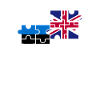 Estonia UK Flag British Estonian