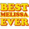 Funny gift with first name Melissa