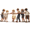 Tug-of-war, just child's play?