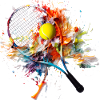 Tennis ist ein beliebter Sport