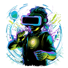 Cybernetic VR Adventure: Immersive Experience