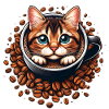 Coffe cat
