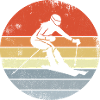 Skifahrer Mädchen