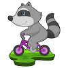 Raccoon Bicycle