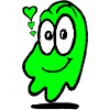 Love Ghost Grün