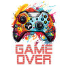 Gamepad Gamer. Game Over.