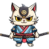 Samurai Cat #38