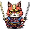 Samurai Cat #41