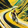 Peak Pursuit: Yellow Jersey's Flight