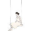 Young Woman Swinging