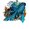 Baleine bleue