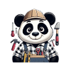 Artisan panda mignon