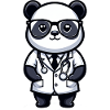 Cute Panda Doctor