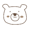 Cuddly Bear Line Drawing