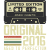 8. Jubiläumsgeschenk im Retro-Stil 2016