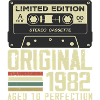 42. Jubiläumsgeschenk im Retro-Stil 1982