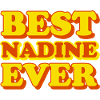 Nadine First Name Funny Gift