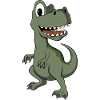 Cute Cartoon Dinosaur
