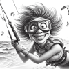 Crazy Kitesurferin 103