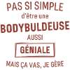 Bodybuldeuse GÉNIALE rouge brunâtre foncé