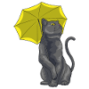 Cat Rain Umbrella