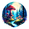 Enchanted Forest Landscape