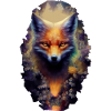 Fox, Forest, Animals, Flowers, Animal Lover, Girl, Fashion