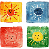 bunte Sonnen