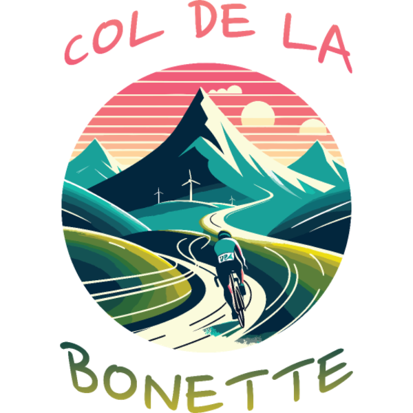 Koszulka "Col de la Bonette: Wyzwanie Alp"